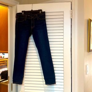 Women blue skinny jeans very light by flying monkey size 28